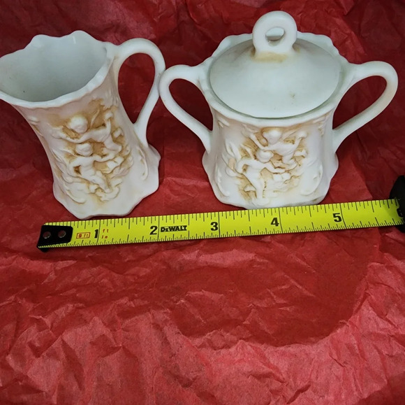 🍶Vintage Minature Cream & Sugar Set - Picture 2 of 9
